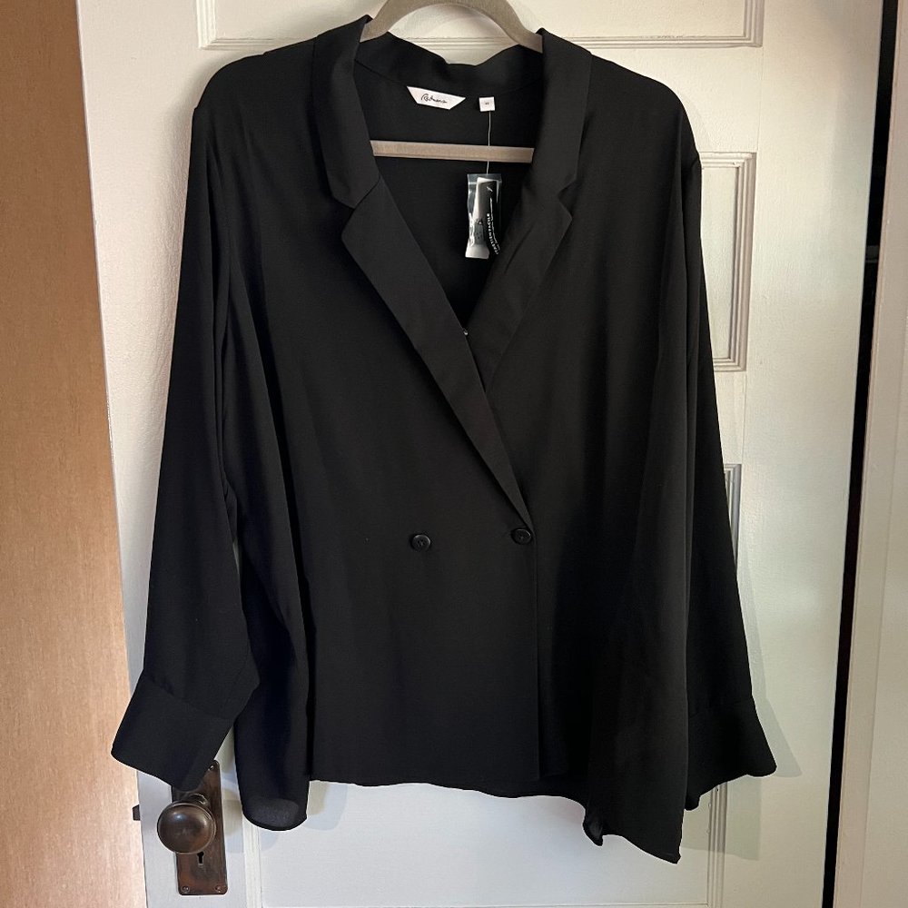 NWT Reitmans Double Breasted Blouse